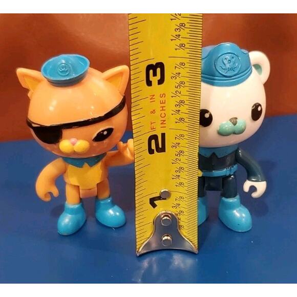 3 In Octonauts Captain Barnacles Kwazii Action Figures Replacements Collectibles - Picture 11 of 12